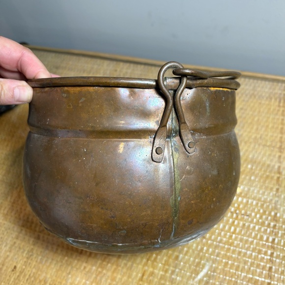 Vintage copper pot/pail with handle in great condition - Picture 7 of 9